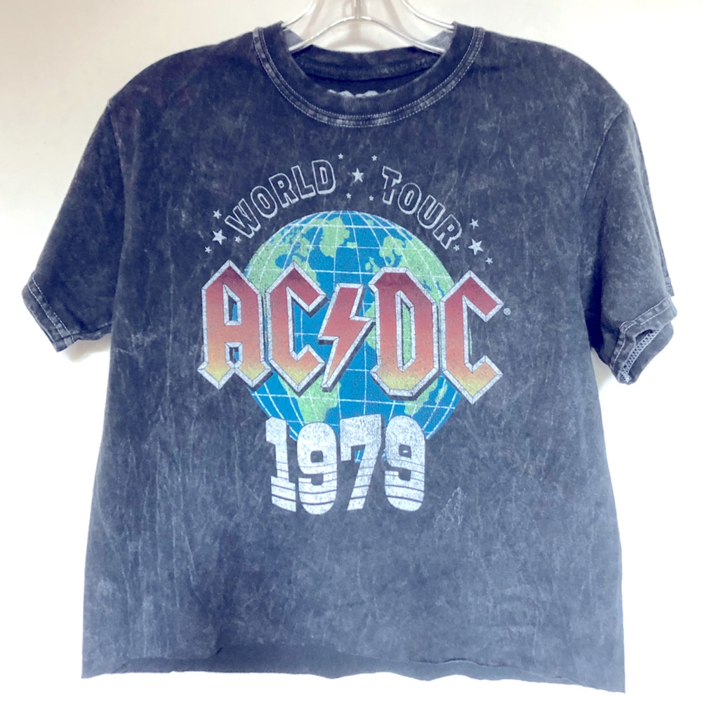 AC/DC World Tour 1979 Graphic T Shirt